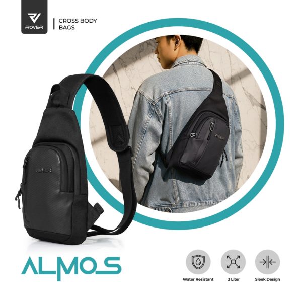 ROVER - Almos Crossbody Bag Cross Body Tas Selempang Bahu Pria Kerja - Image 5