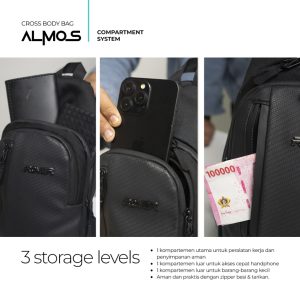 Alternative view of ROVER - Almos Crossbody Bag Cross Body Tas Selempang Bahu Pria Kerja