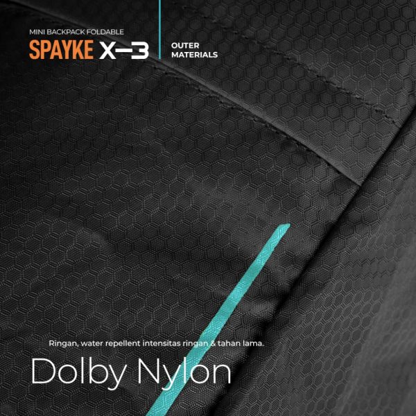 ROVER - SPAYKE X-3 Backpack Lipat Tas Ransel Punggung Bahu Foldable Pria Wanita Unisex - Image 4