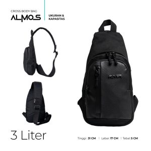 ROVER - Almos Crossbody Bag Cross Body Tas Selempang Bahu Pria Kerja