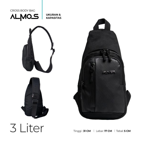 ROVER - Almos Crossbody Bag Cross Body Tas Selempang Bahu Pria Kerja