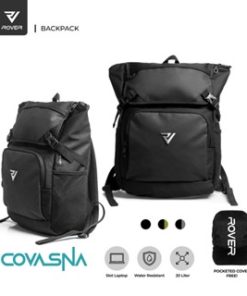 ROVER - COVASNA Backpack 15 Liter Tas Ransel Punggung Pria Kerja Kuliah Kuat Aman Urban Sporty