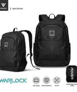 ROVER - WARLOCK6209 Tas Ransel Pria Wanita Laptop 15 Inch | Tas Sekolah Kuliah Kerja Travel Backpack