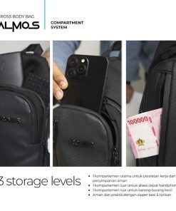 Alternative view of ROVER - Almos Crossbody Bag Cross Body Tas Selempang Bahu Pria Kerja