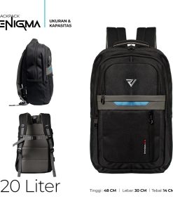 ROVER - ENIGMA Backpack 20 Liter Tas Ransel Punggung Pria Kerja Kuliah Sekolah Urban Sporty