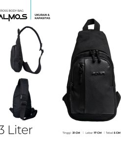 ROVER - Almos Crossbody Bag Cross Body Tas Selempang Bahu Pria Kerja